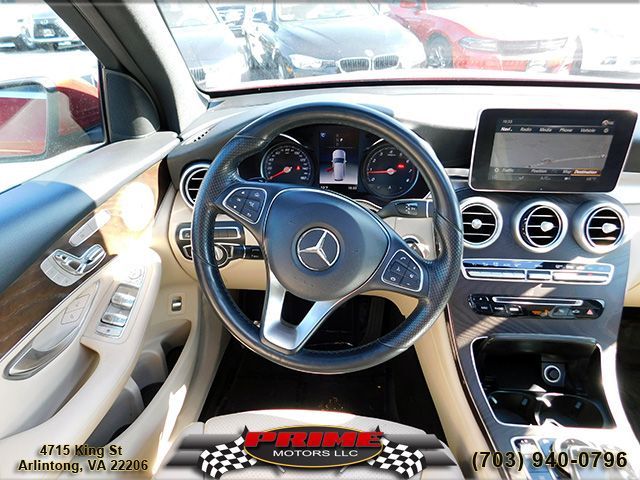 2018 Mercedes-benz Glc Glc 300 Red vin: WDC0G4KB2JV100830
