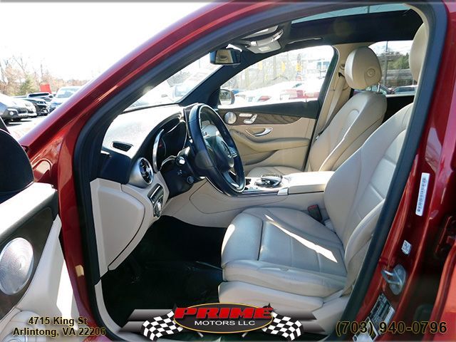 2018 Mercedes-benz Glc Glc 300 Red vin: WDC0G4KB2JV100830