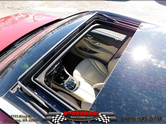 2018 Mercedes-benz Glc Glc 300 Red vin: WDC0G4KB2JV100830
