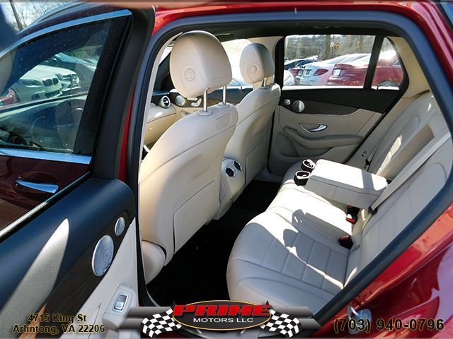 2018 Mercedes-benz Glc Glc 300 Red vin: WDC0G4KB2JV100830