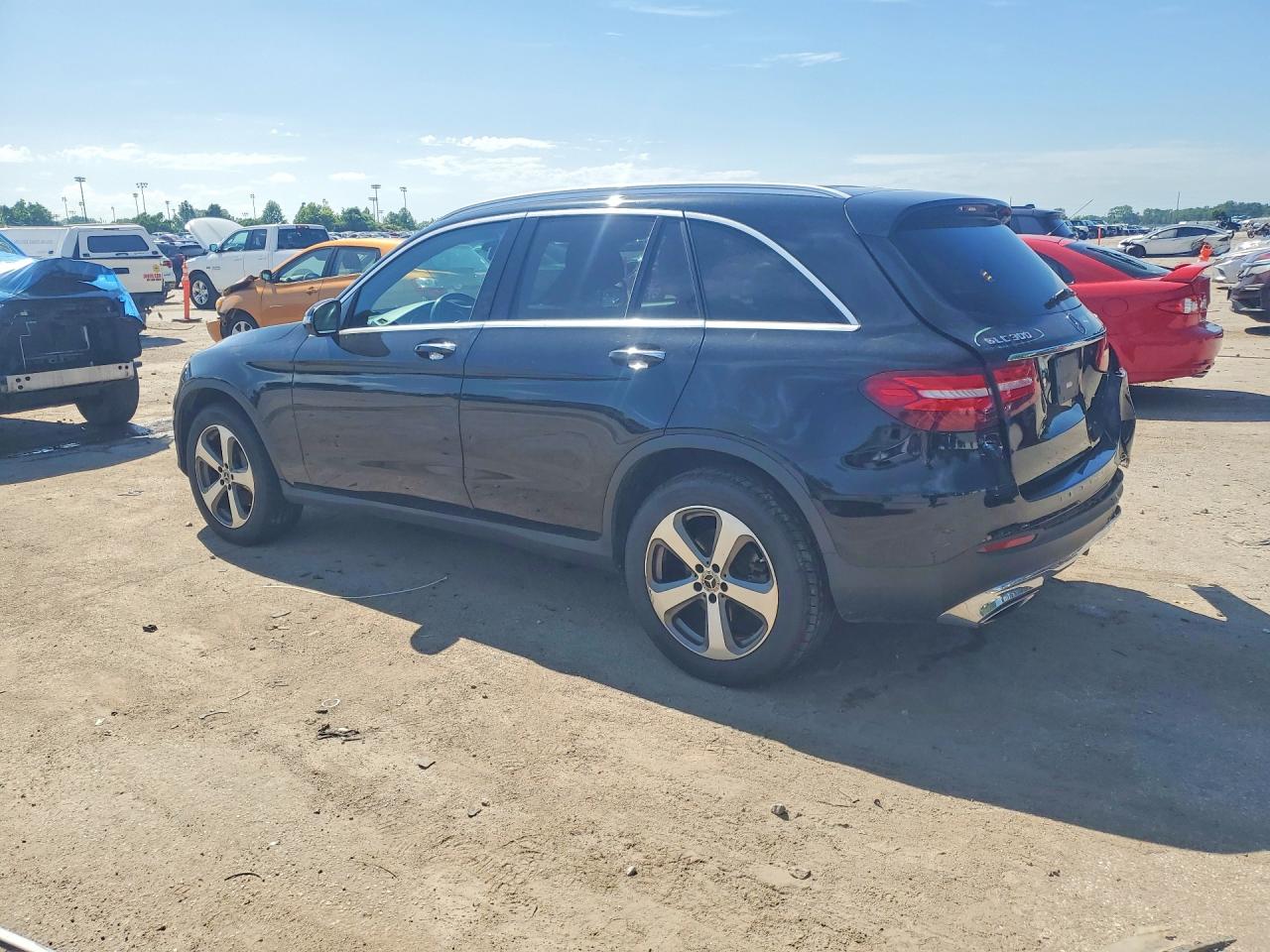 2019 Mercedes-benz Glc 300 4matic Черный vin: WDC0G4KB2KF511902