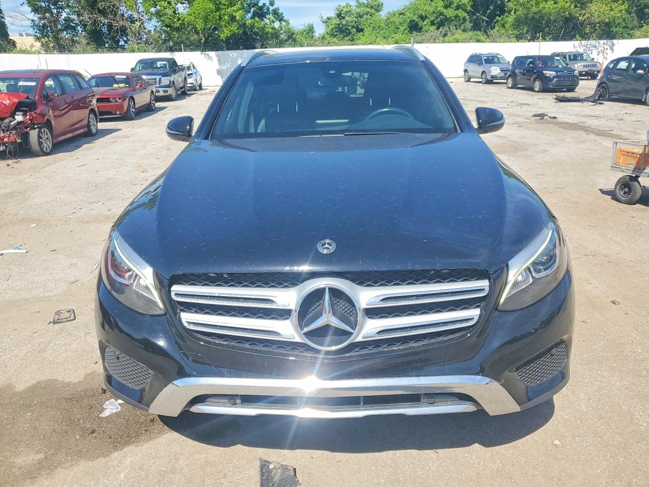 2019 Mercedes-benz Glc 300 4matic Черный vin: WDC0G4KB2KF511902