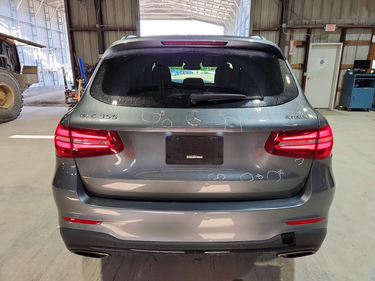 2019 Mercedes-benz Glc 300 4matic Gray vin: WDC0G4KB2KF597731