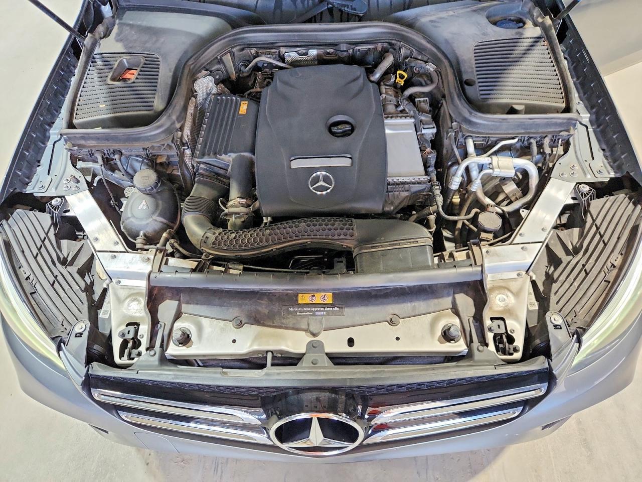 2019 Mercedes-benz Glc 300 4matic Gray vin: WDC0G4KB2KF597731