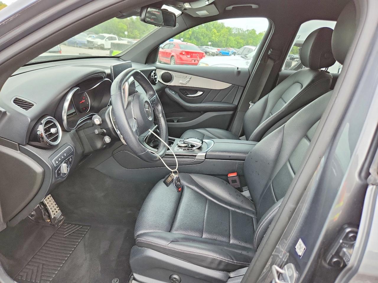 2019 Mercedes-benz Glc 300 4matic Gray vin: WDC0G4KB2KV171575