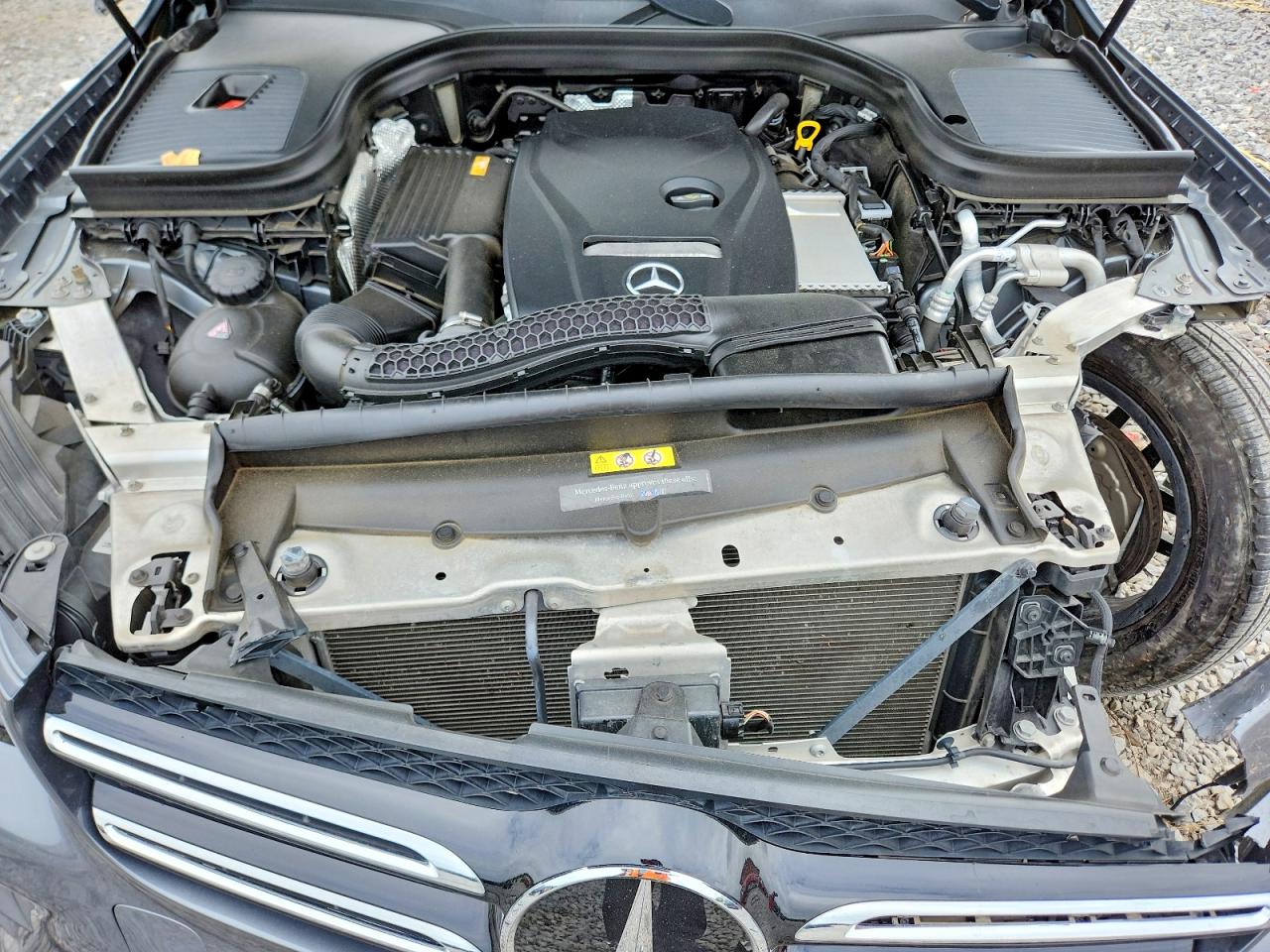 2019 Mercedes-benz Glc 300 4matic Gray vin: WDC0G4KB2KV171575
