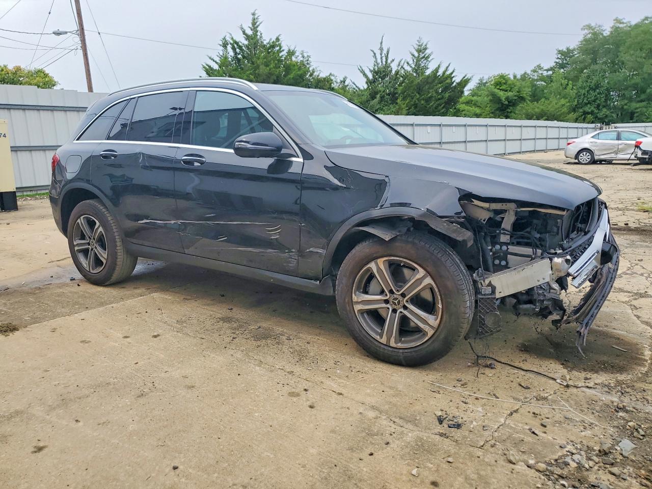 2019 Mercedes-benz Glc 300 4matic Black vin: WDC0G4KB2KV187713