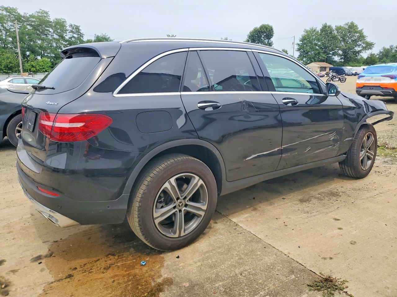 2019 Mercedes-benz Glc 300 4matic Black vin: WDC0G4KB2KV187713