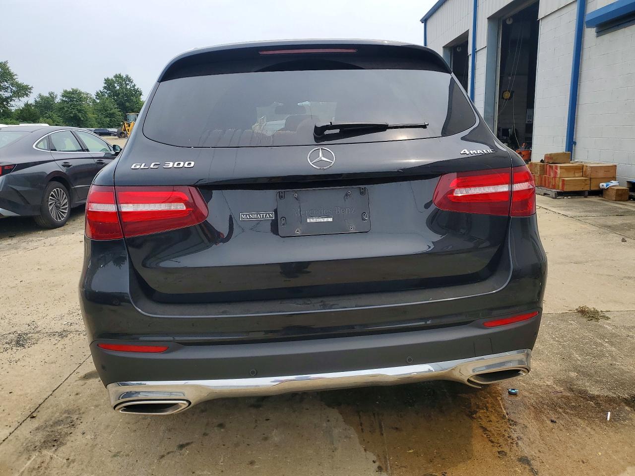 2019 Mercedes-benz Glc 300 4matic Black vin: WDC0G4KB2KV187713