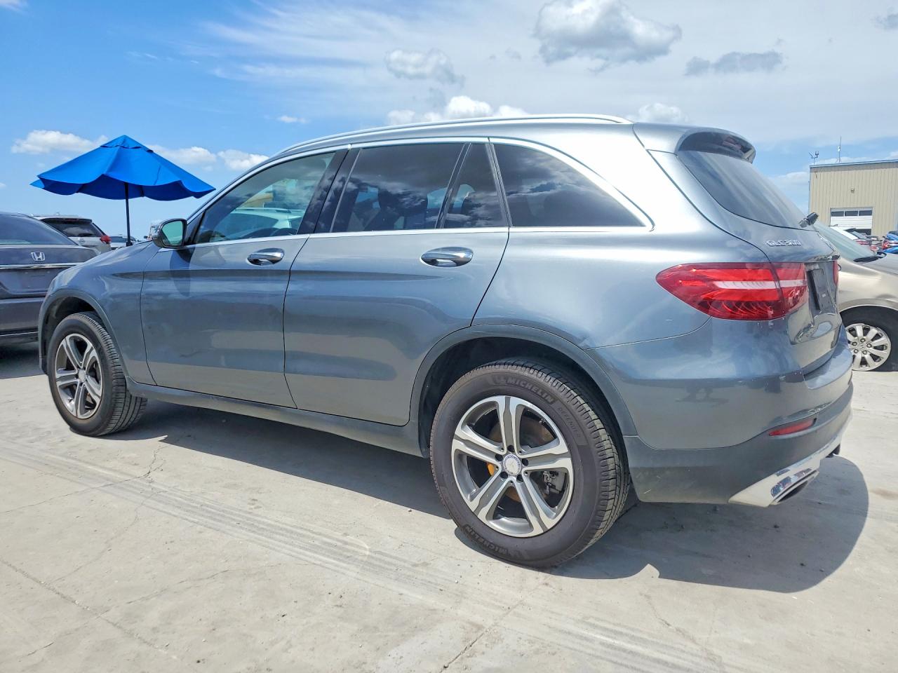 2017 Mercedes-benz Glc 300 4matic Gray vin: WDC0G4KB4HF139407
