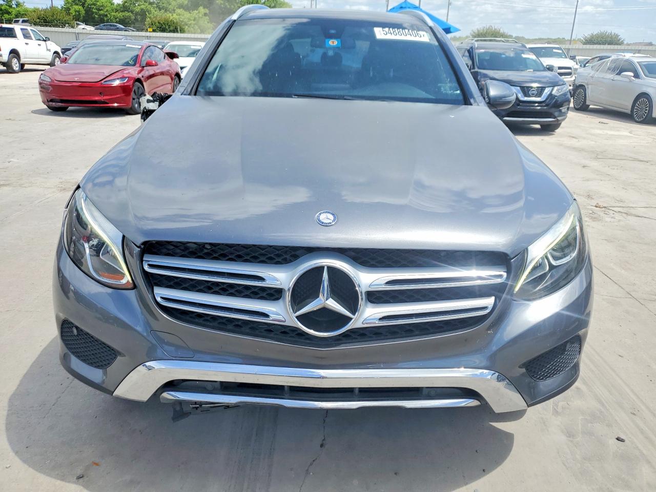 2017 Mercedes-benz Glc 300 4matic Gray vin: WDC0G4KB4HF139407