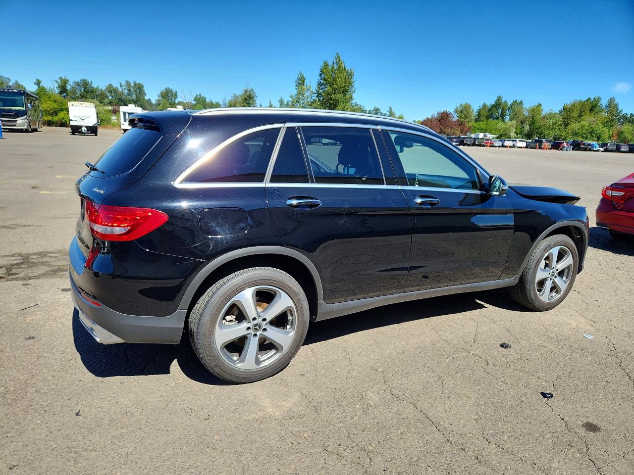 2019 Mercedes-benz Glc 300 4matic Black vin: WDC0G4KB4KV187146