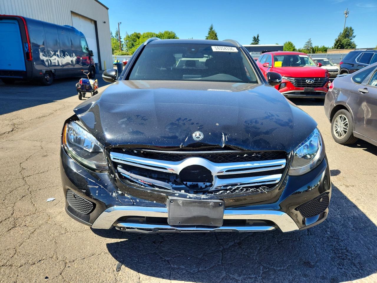 2019 Mercedes-benz Glc 300 4matic Black vin: WDC0G4KB4KV187146