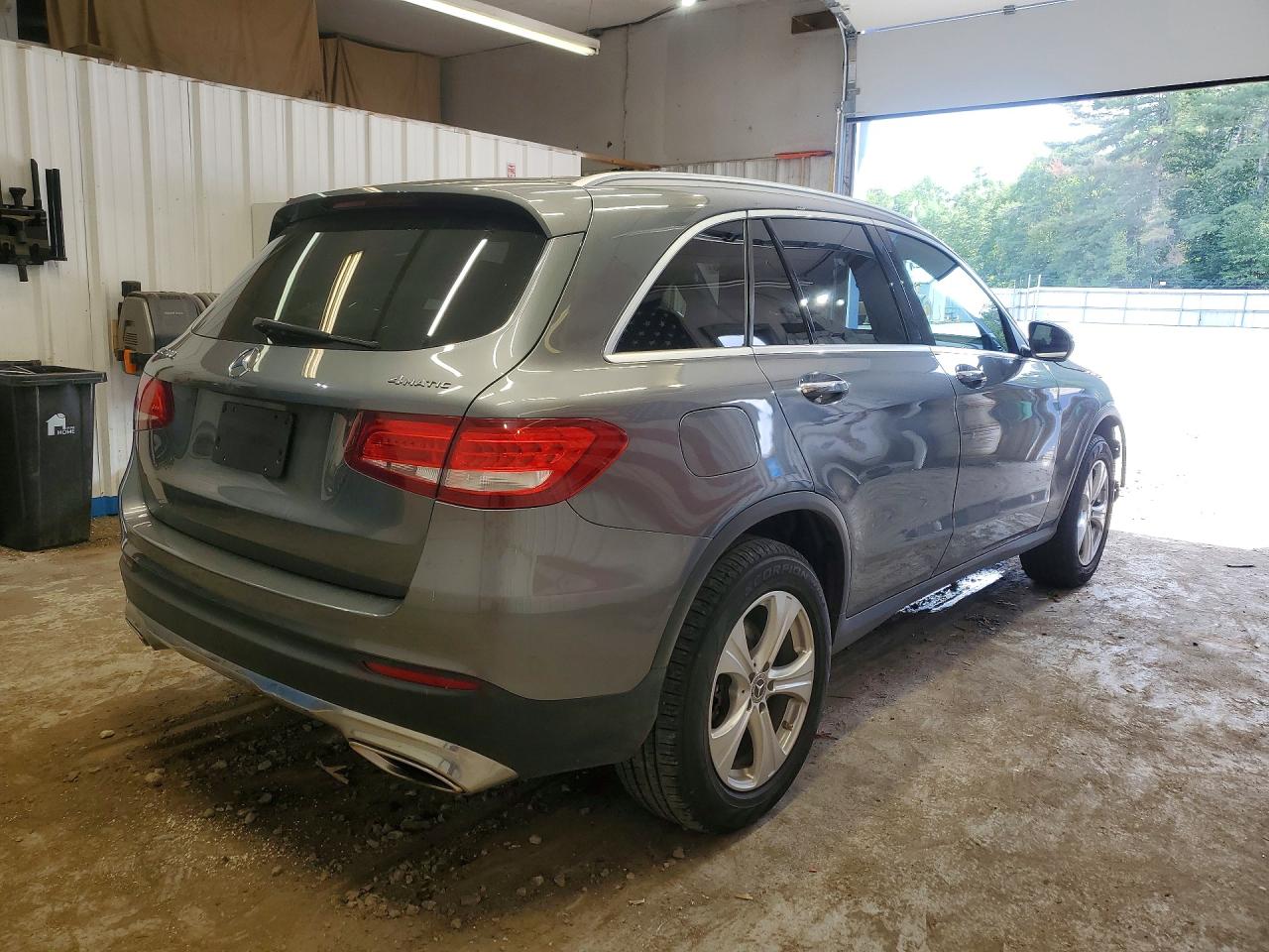 2018 Mercedes-benz Glc 300 4matic Gray vin: WDC0G4KB5JV018509