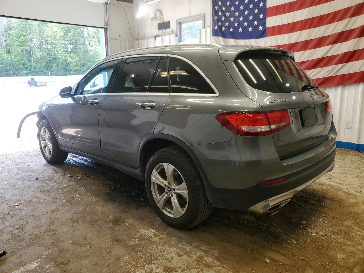 2018 Mercedes-benz Glc 300 4matic Gray vin: WDC0G4KB5JV018509