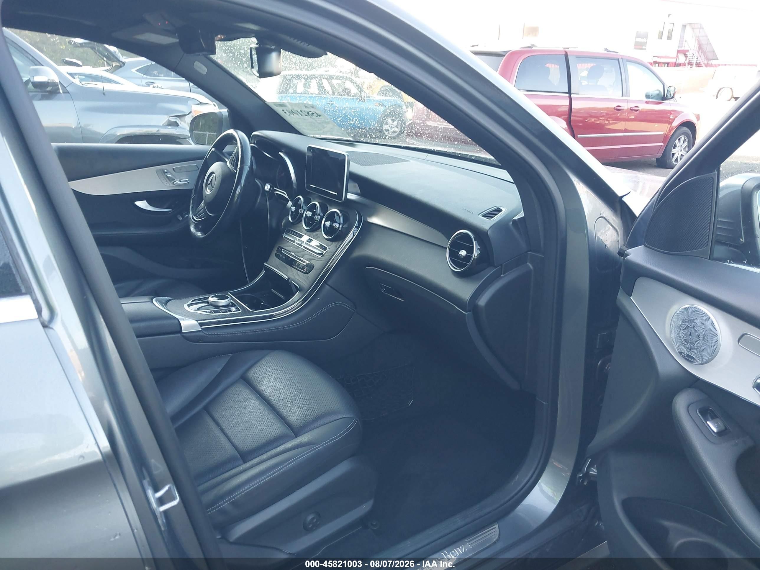 2019 Mercedes-benz Glc 300 4matic Gray vin: WDC0G4KB7KV131539