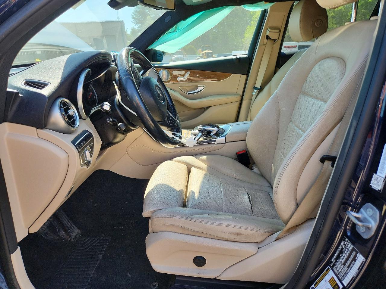 2017 Mercedes-benz Glc 300 4matic Blue vin: WDC0G4KB8HF258738