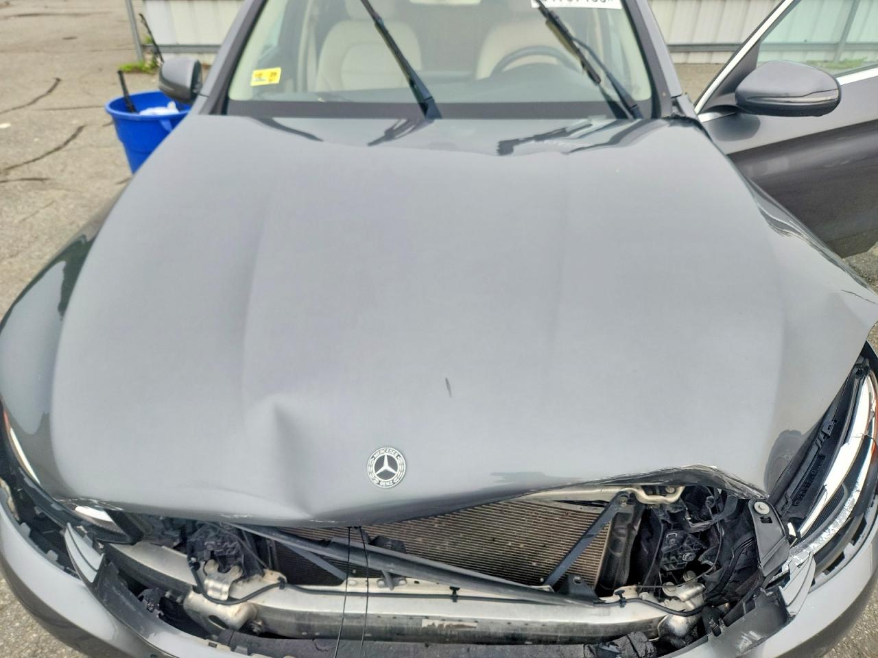 2018 Mercedes-benz Glc 300 4matic Gray vin: WDC0G4KB8JV019427