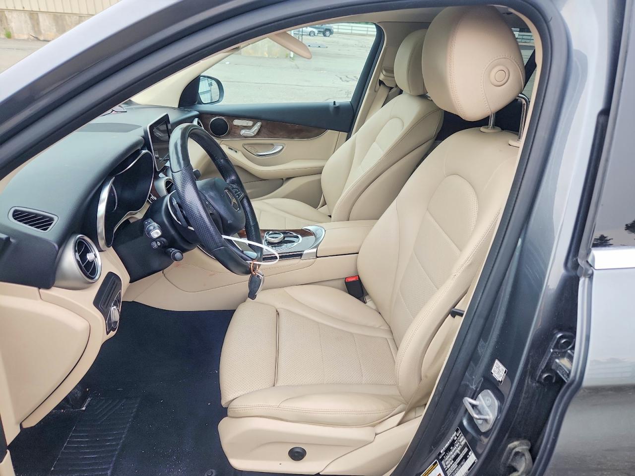 2018 Mercedes-benz Glc 300 4matic Gray vin: WDC0G4KB8JV019427