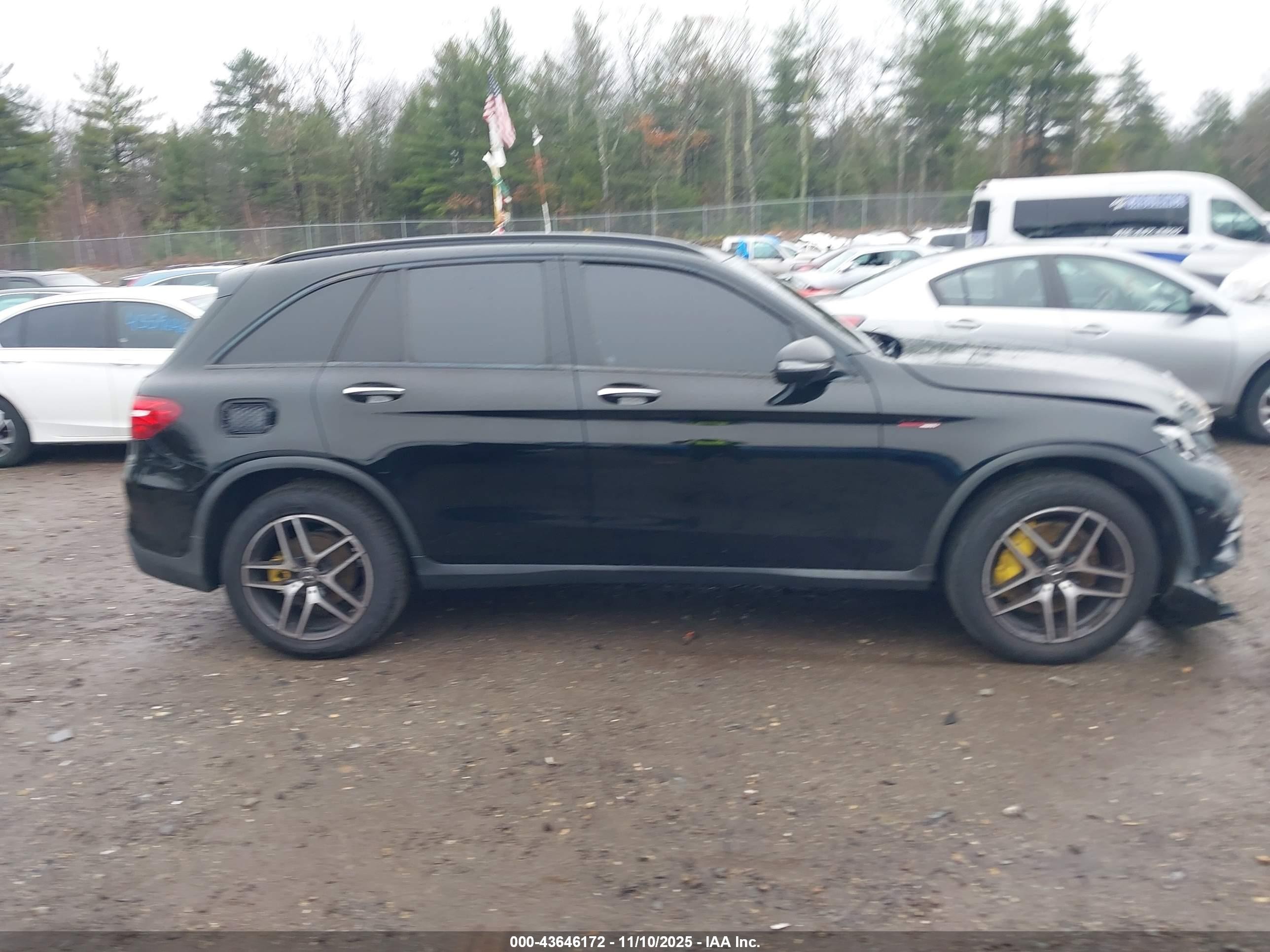 2018 Mercedes-benz Glc 300 4matic Black vin: WDC0G4KB9JV053327