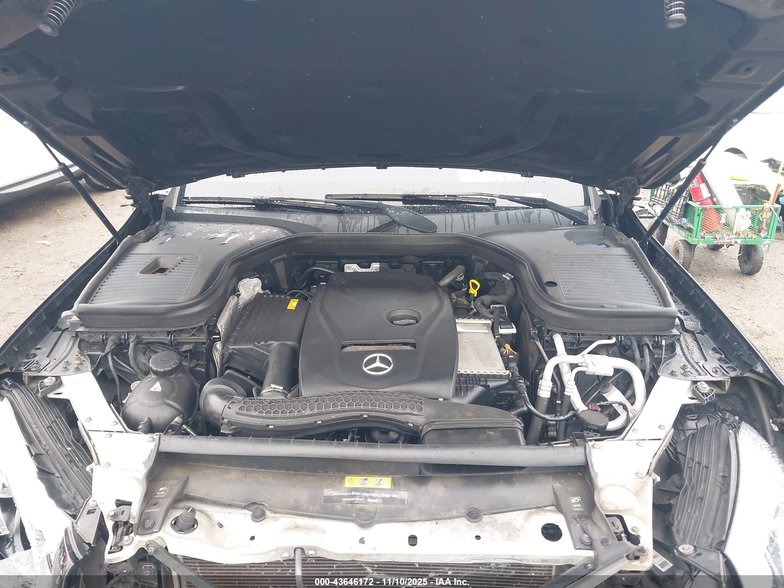 2018 Mercedes-benz Glc 300 4matic Black vin: WDC0G4KB9JV053327