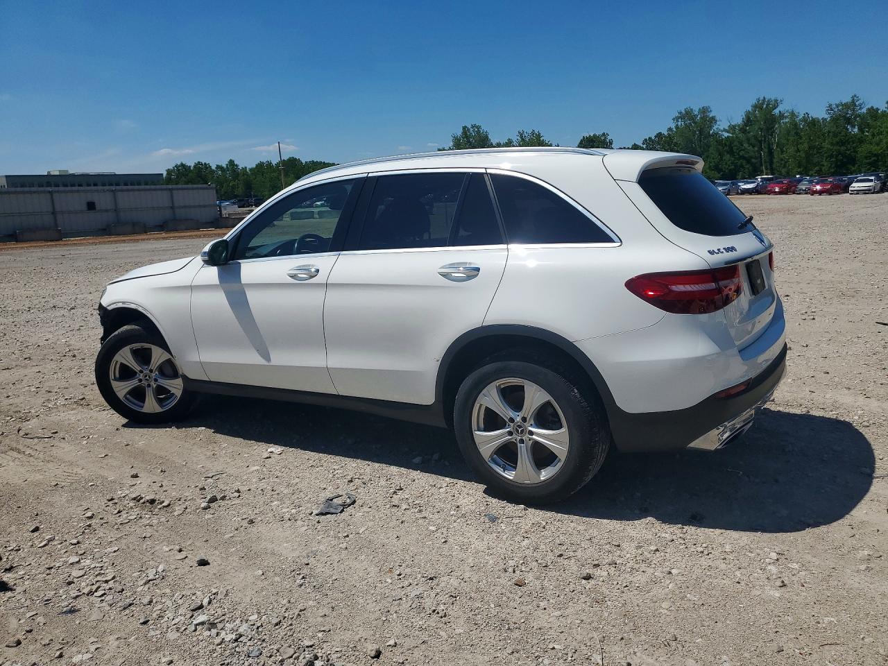 2018 Mercedes-benz Glc 300 4matic White vin: WDC0G4KB9JV112067