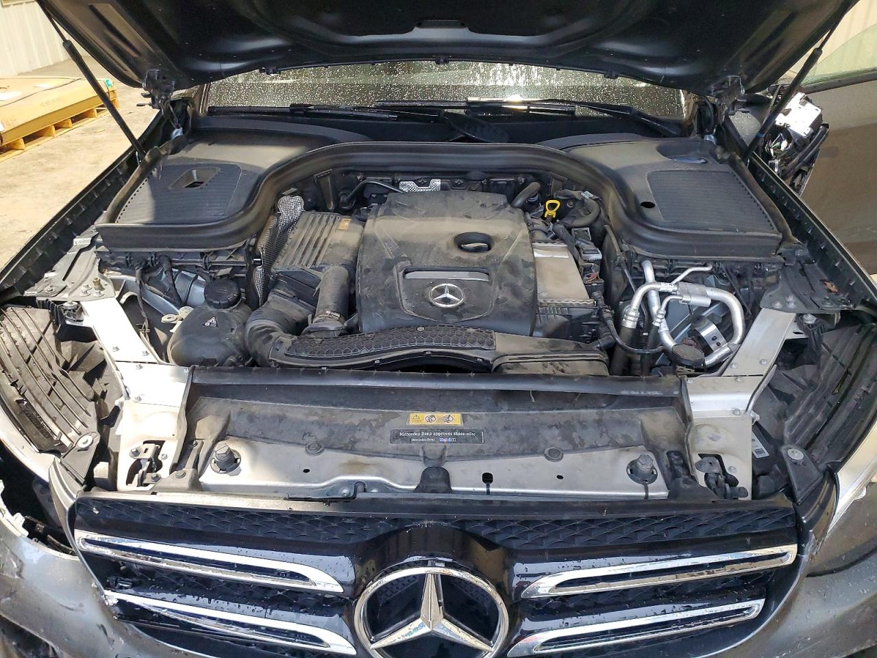 2019 Mercedes-benz Glc 300 4matic Gray vin: WDC0G4KB9KV148696