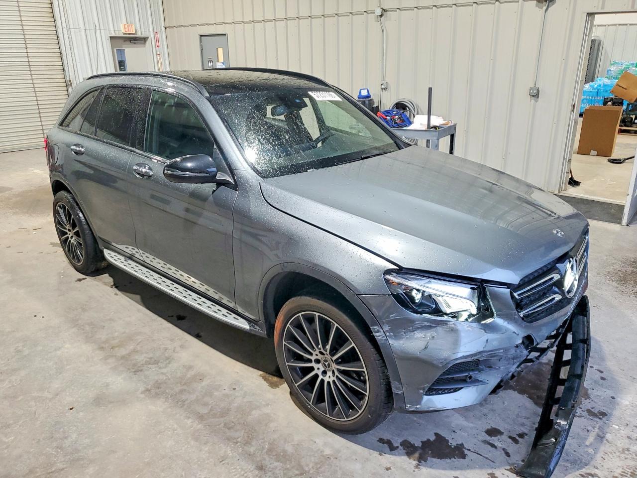 2019 Mercedes-benz Glc 300 4matic Gray vin: WDC0G4KB9KV148696