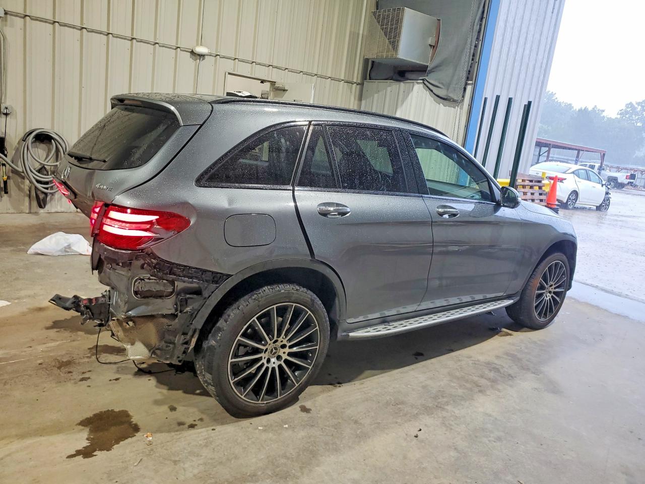 2019 Mercedes-benz Glc 300 4matic Gray vin: WDC0G4KB9KV148696
