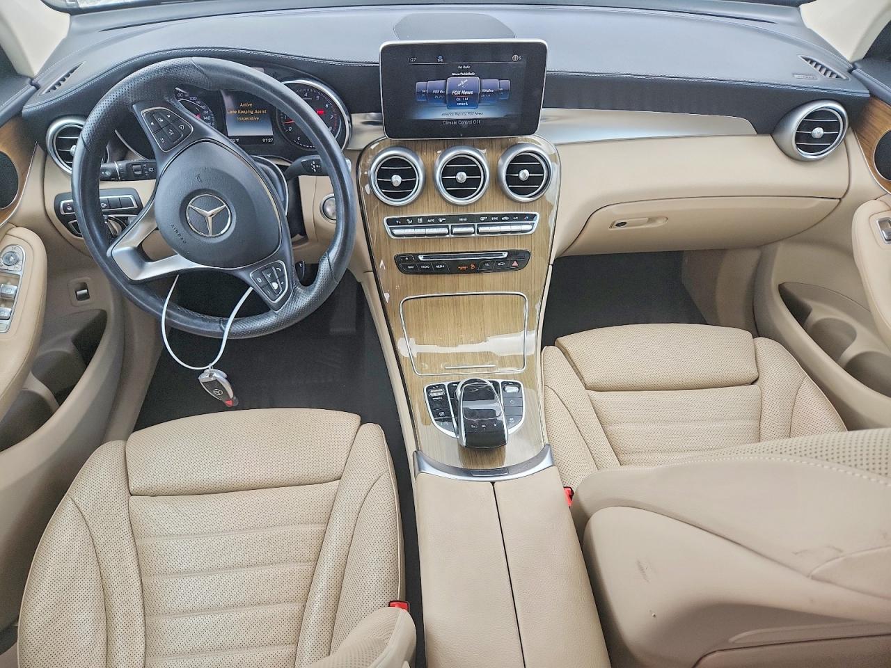 2019 Mercedes-benz Glc 300 4matic Silver vin: WDC0G4KBXKV127338