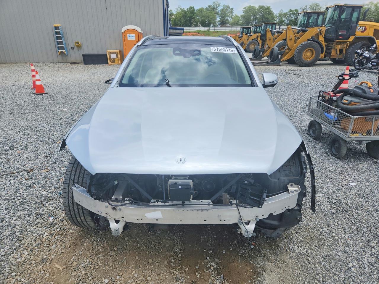 2019 Mercedes-benz Glc 300 4matic Silver vin: WDC0G4KBXKV127338