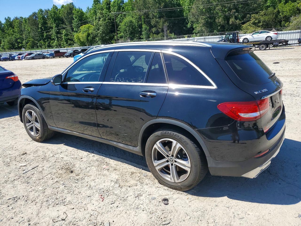 2019 Mercedes-benz Glc 300 4matic Black vin: WDC0G4KBXKV130384