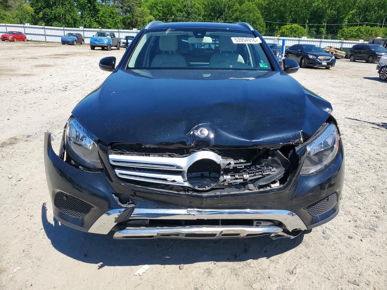 2019 Mercedes-benz Glc 300 4matic Black vin: WDC0G4KBXKV130384