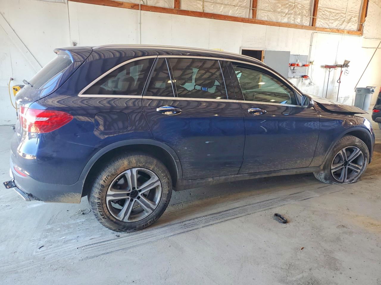 2019 Mercedes-benz Glc 300 4matic Blue vin: WDC0G4KBXKV135441
