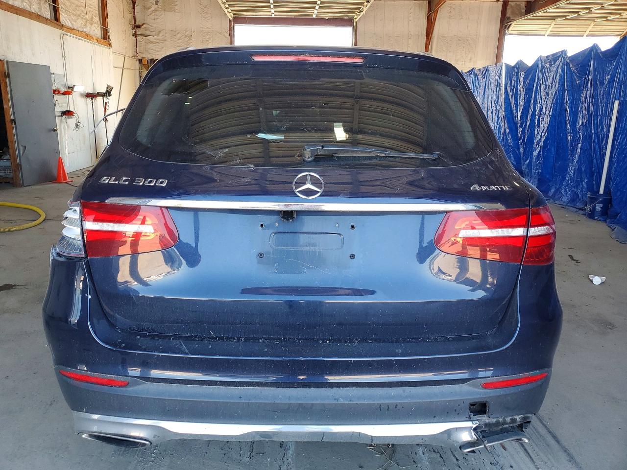 2019 Mercedes-benz Glc 300 4matic Blue vin: WDC0G4KBXKV135441