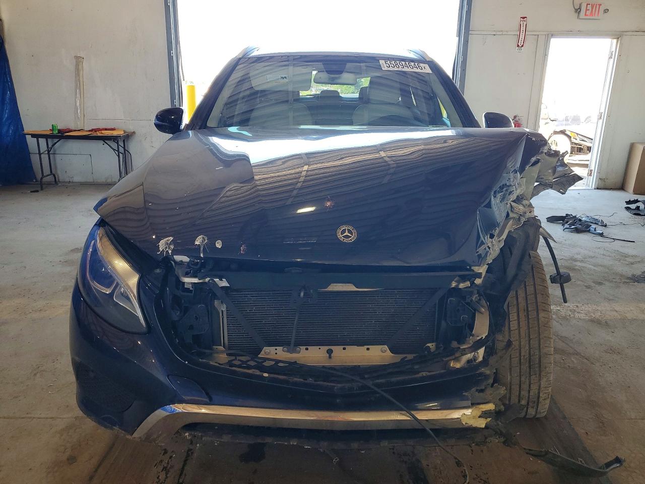 2019 Mercedes-benz Glc 300 4matic Blue vin: WDC0G4KBXKV135441