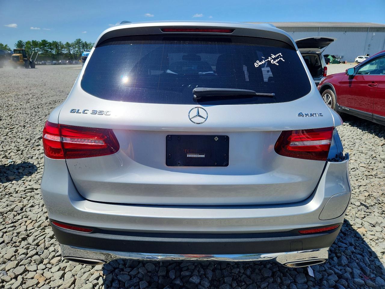 2019 Mercedes-benz Glc 350e Silver vin: WDC0G5EB1KF578153