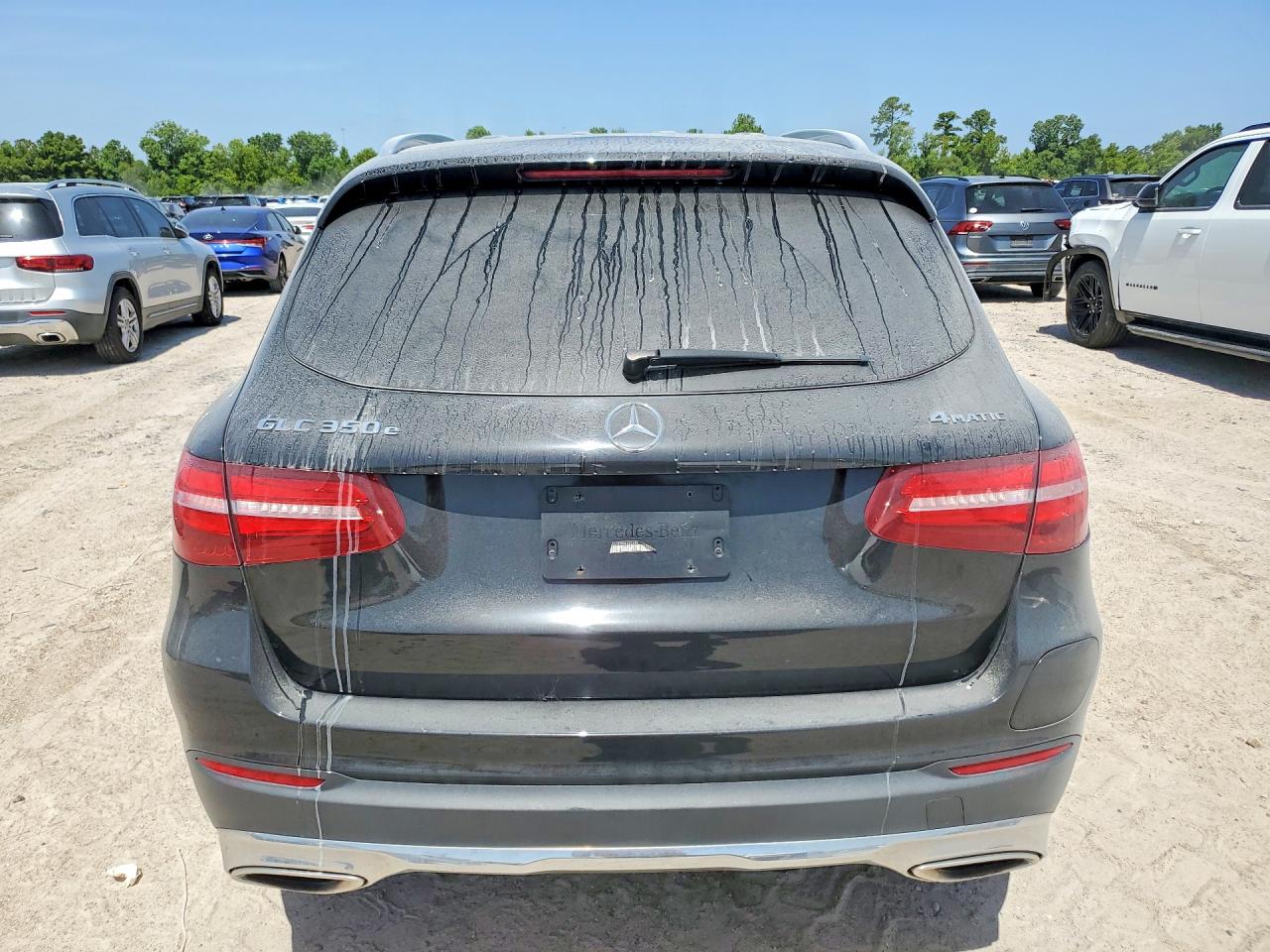 2018 Mercedes-benz Glc 350e Black vin: WDC0G5EB8JF420682