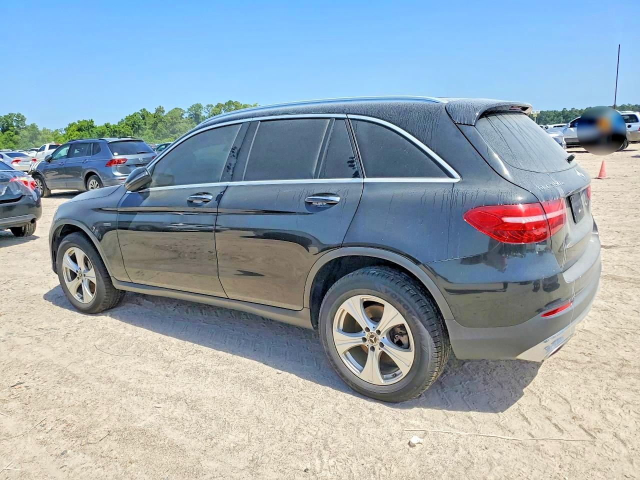 2018 Mercedes-benz Glc 350e Black vin: WDC0G5EB8JF420682
