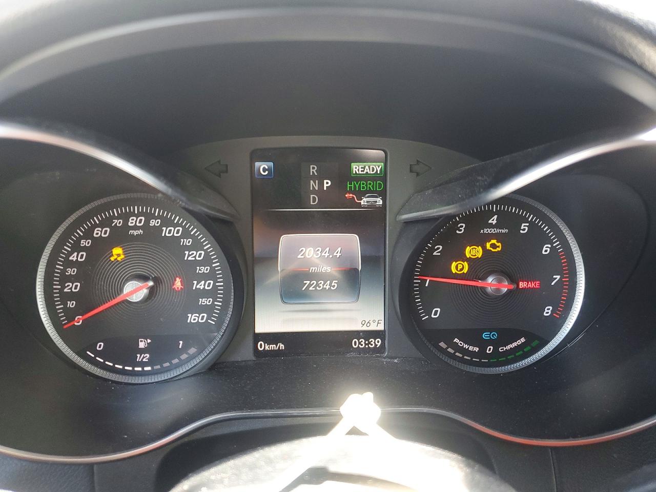 2019 Mercedes-benz Glc 350e White vin: WDC0G5EB9KF596366
