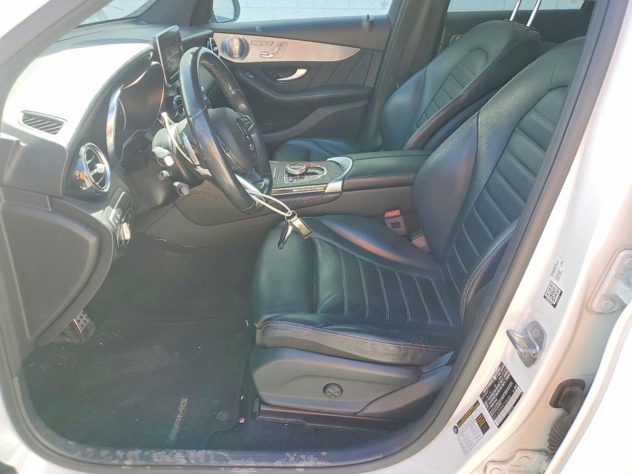 2019 Mercedes-benz Glc 350e White vin: WDC0G5EB9KF596366