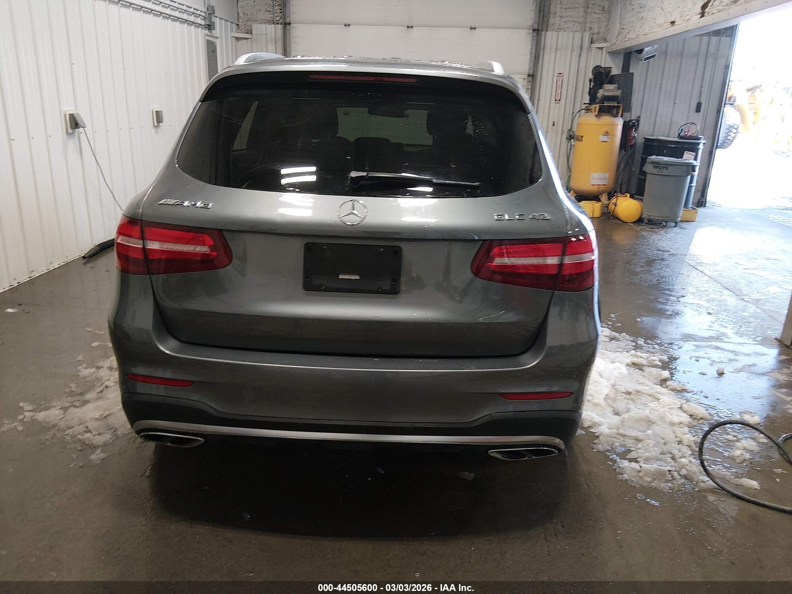 2018 Mercedes-benz Amg Glc 43 4matic Серый vin: WDC0G6EB4JV025586