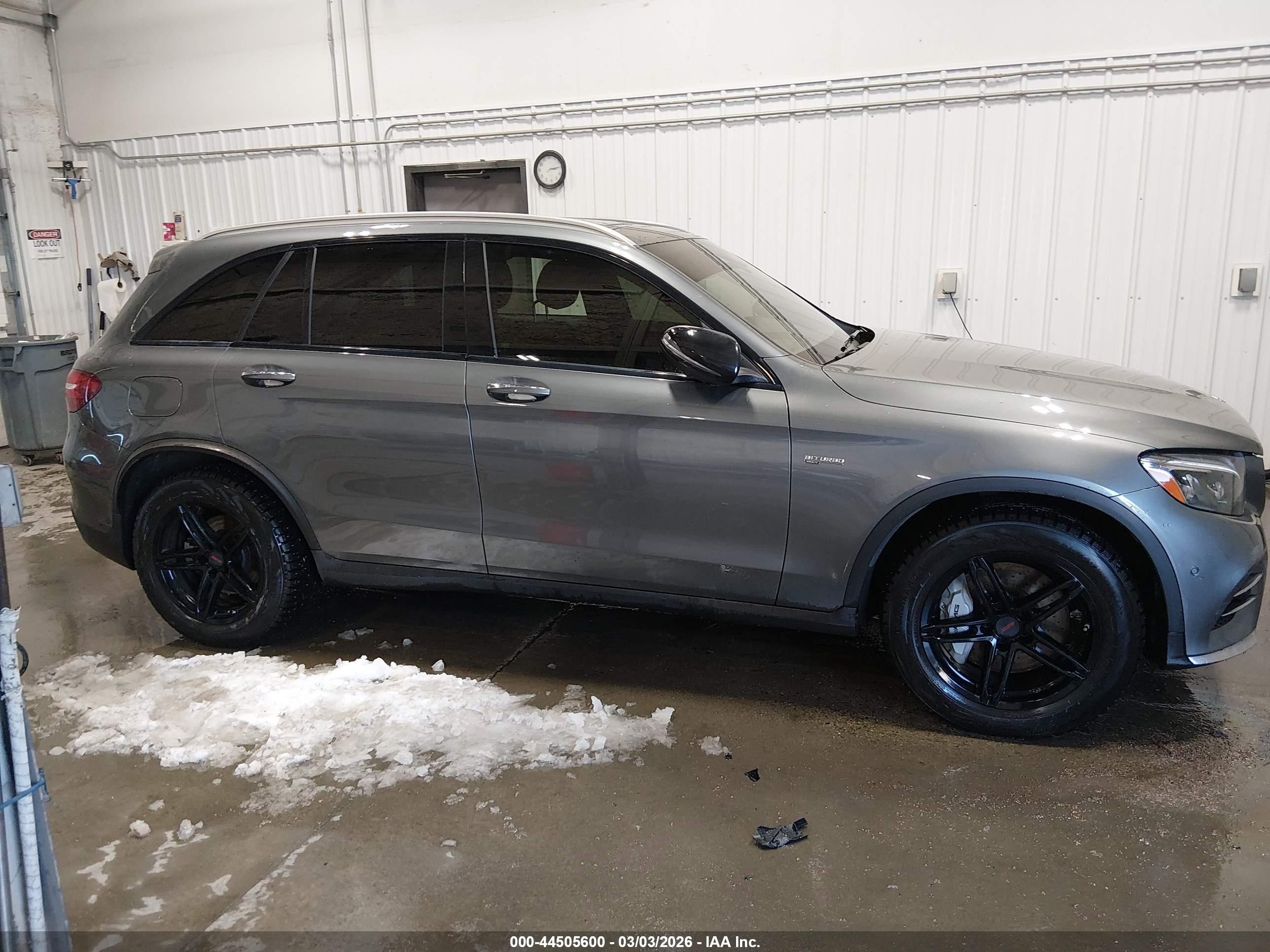 2018 Mercedes-benz Amg Glc 43 4matic Серый vin: WDC0G6EB4JV025586