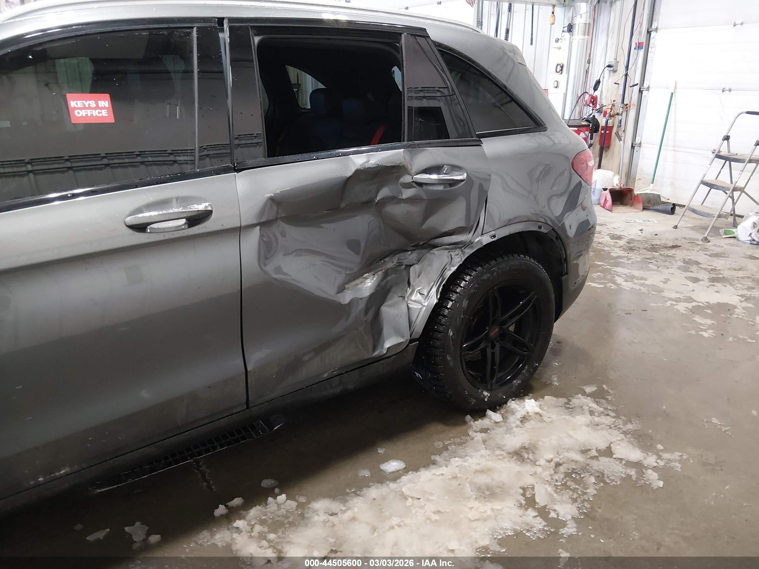 2018 Mercedes-benz Amg Glc 43 4matic Серый vin: WDC0G6EB4JV025586