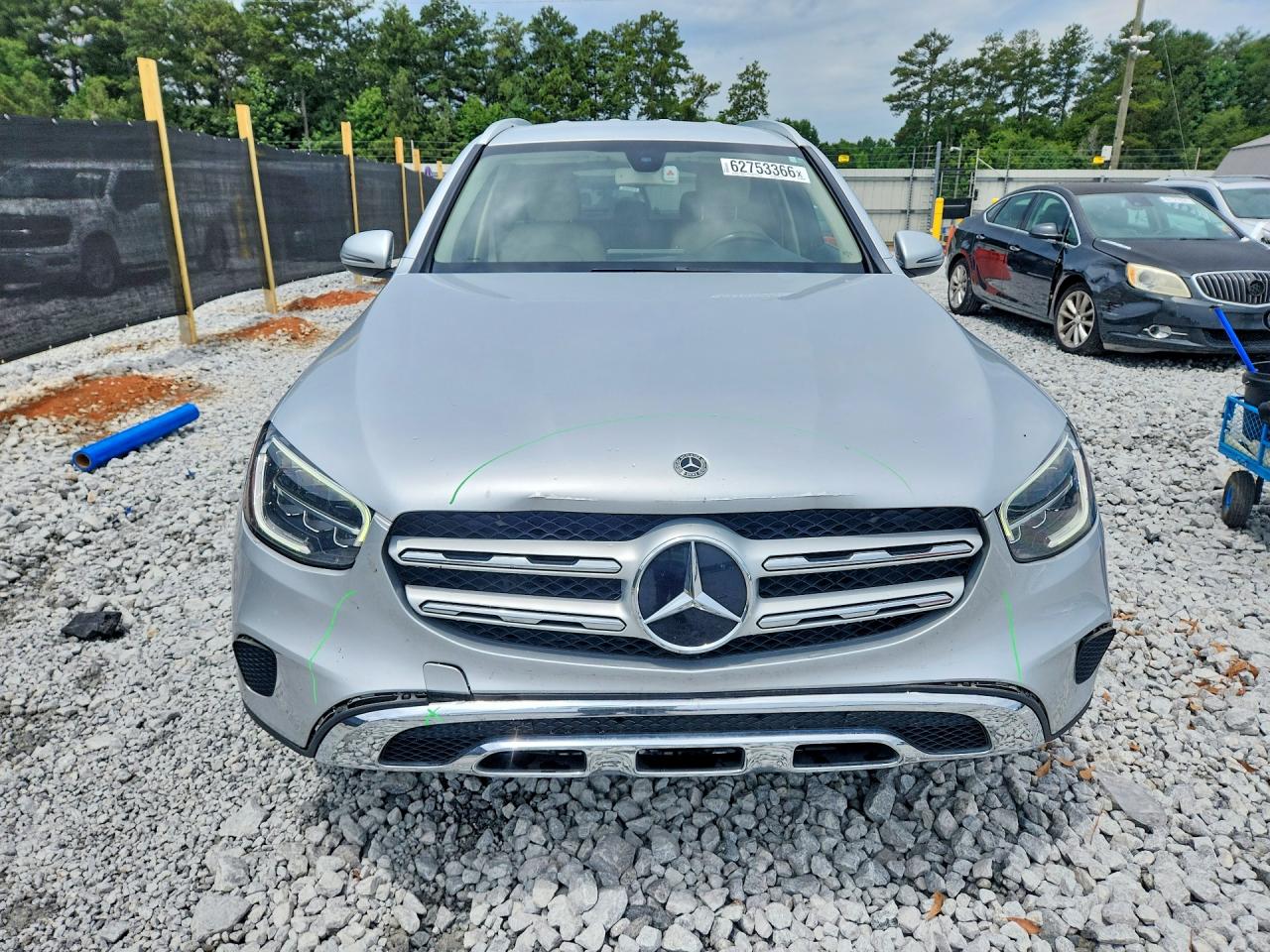 2020 Mercedes-benz Glc 300 Silver vin: WDC0G8DB0LF700991