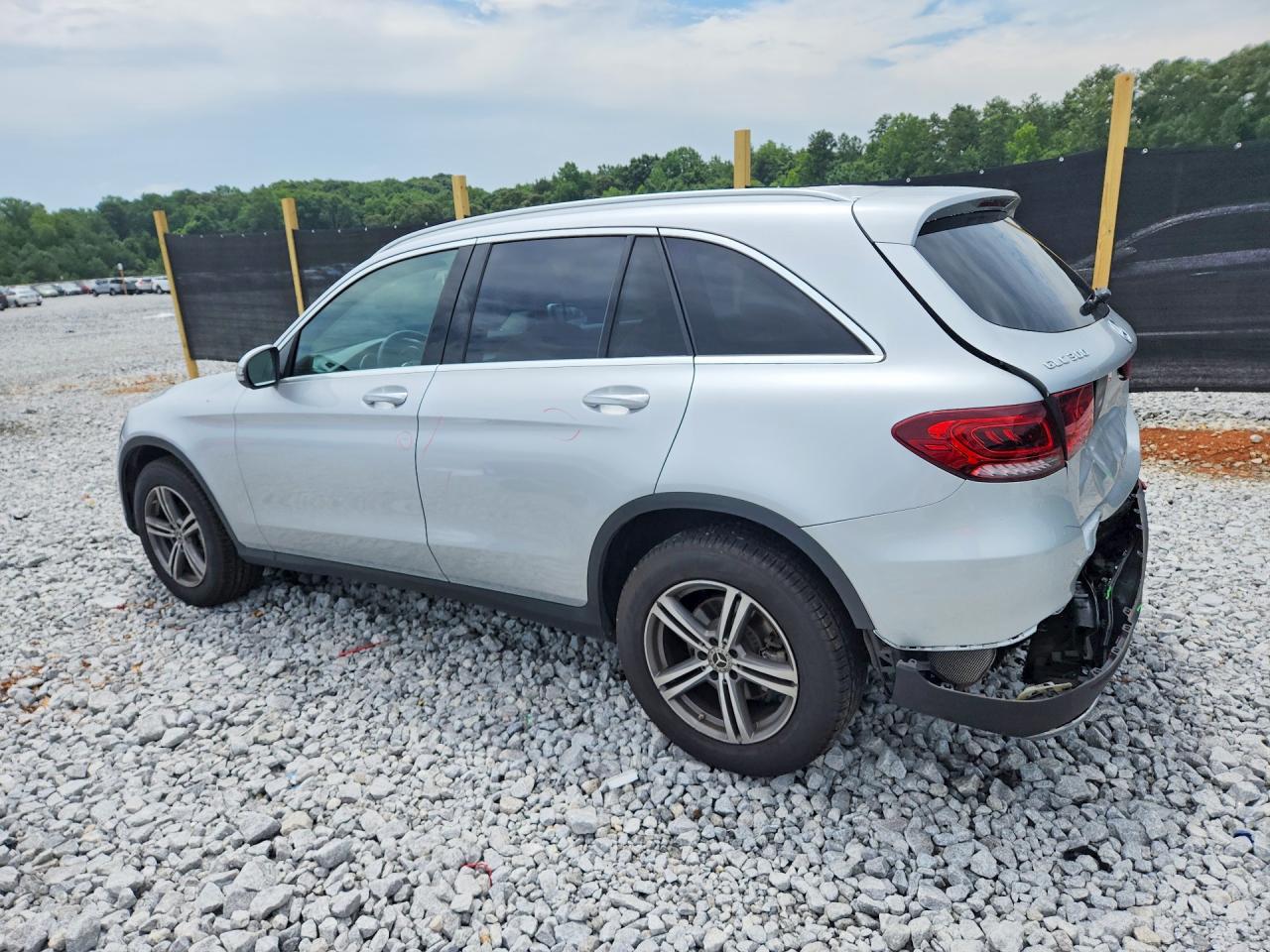 2020 Mercedes-benz Glc 300 Silver vin: WDC0G8DB0LF700991