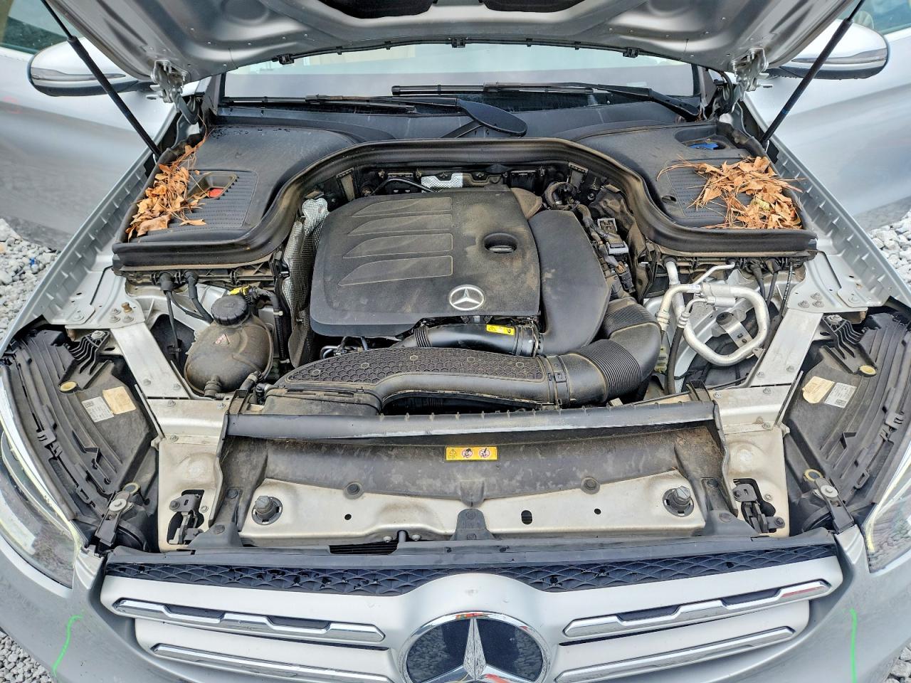 2020 Mercedes-benz Glc 300 Silver vin: WDC0G8DB0LF700991