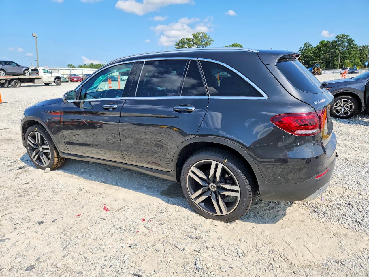 2020 Mercedes-benz Glc 300 Black vin: WDC0G8DB5LF675733