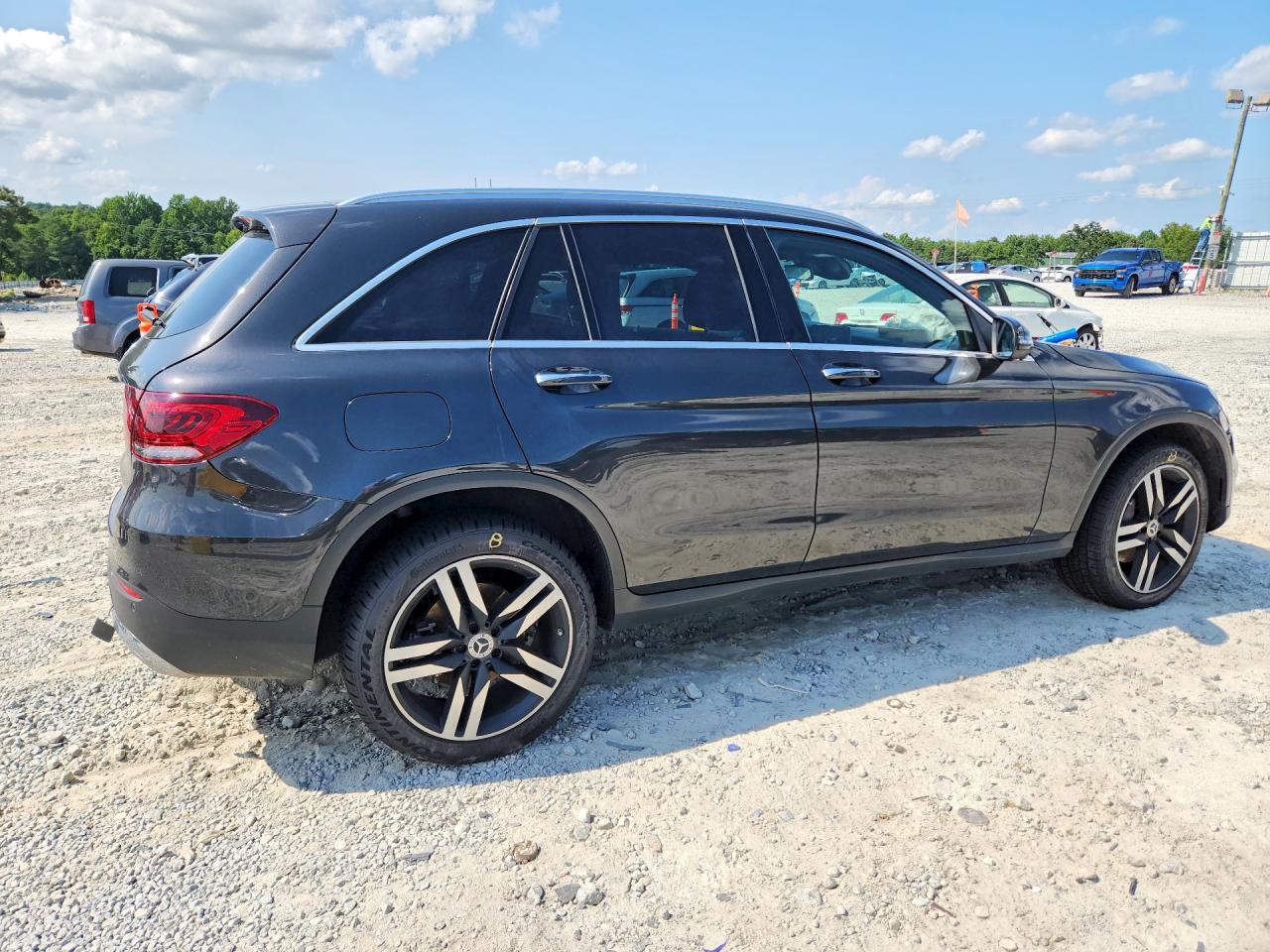 2020 Mercedes-benz Glc 300 Black vin: WDC0G8DB5LF675733