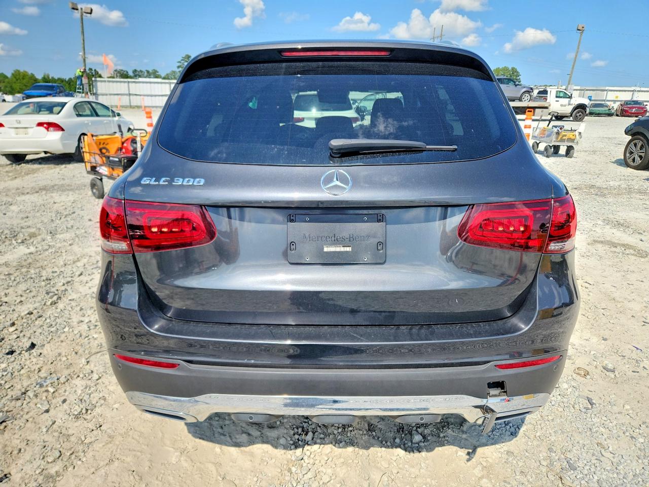 2020 Mercedes-benz Glc 300 Black vin: WDC0G8DB5LF675733